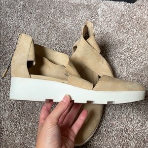 Eileen Fisher Suede Platform Sandal